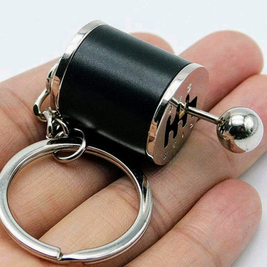 Fun 6 Speed Fidget Toy Keychain For Men Women Working Shifter Keyring