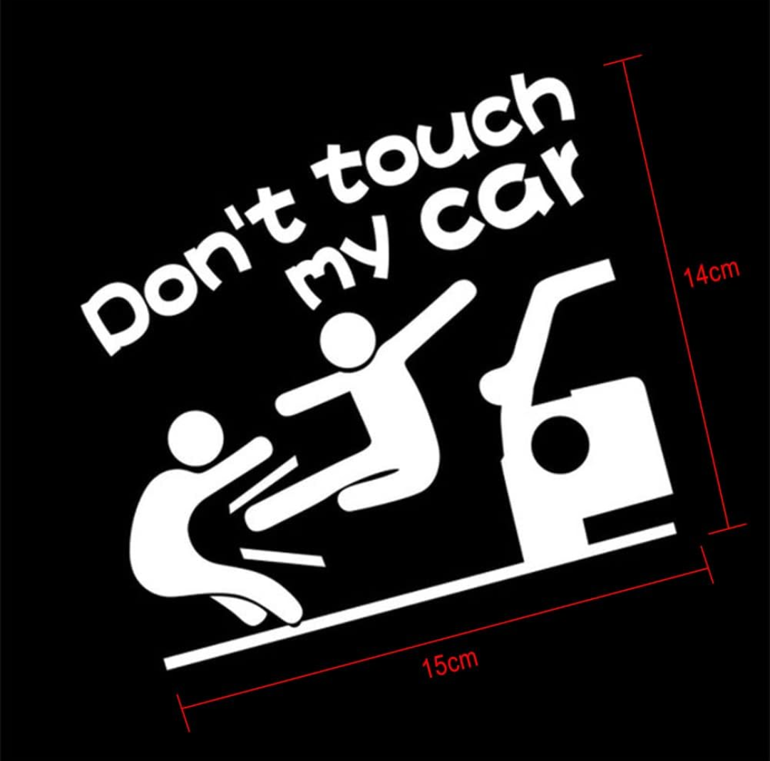 Funny Car Stickers Stick Figure Gas Tank Auto Decals For Men And Women