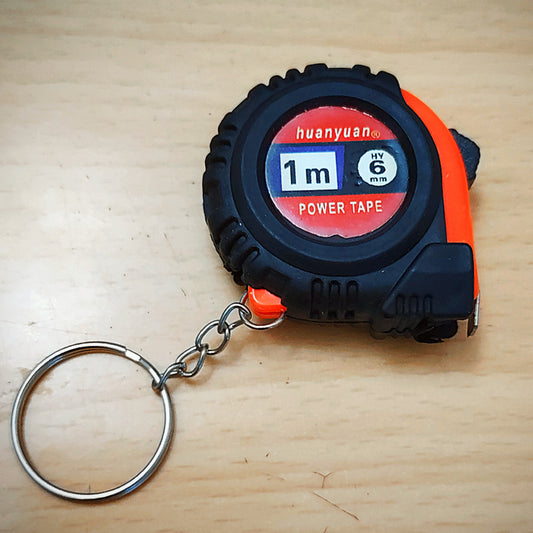 Mini Measuring Tape Keychain Pendant Keyring For Men Women